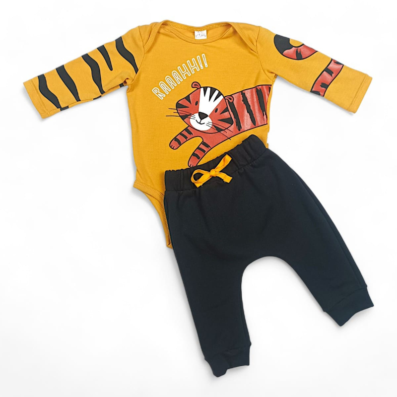 Conjunto Mameluco Manga...