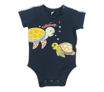 Conjunto Mameluco Tortugas Pantalón Tela Niño