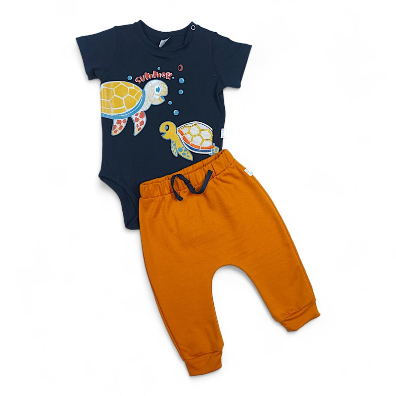 Conjunto Mameluco Tortugas...