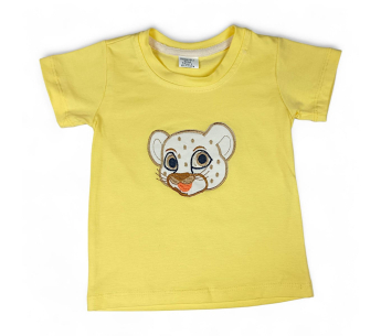 Conjunto Camiseta Bermuda Drill Animalitos Niño