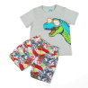 Conjunto Camiseta Pantaloneta Estampado Dino Niño