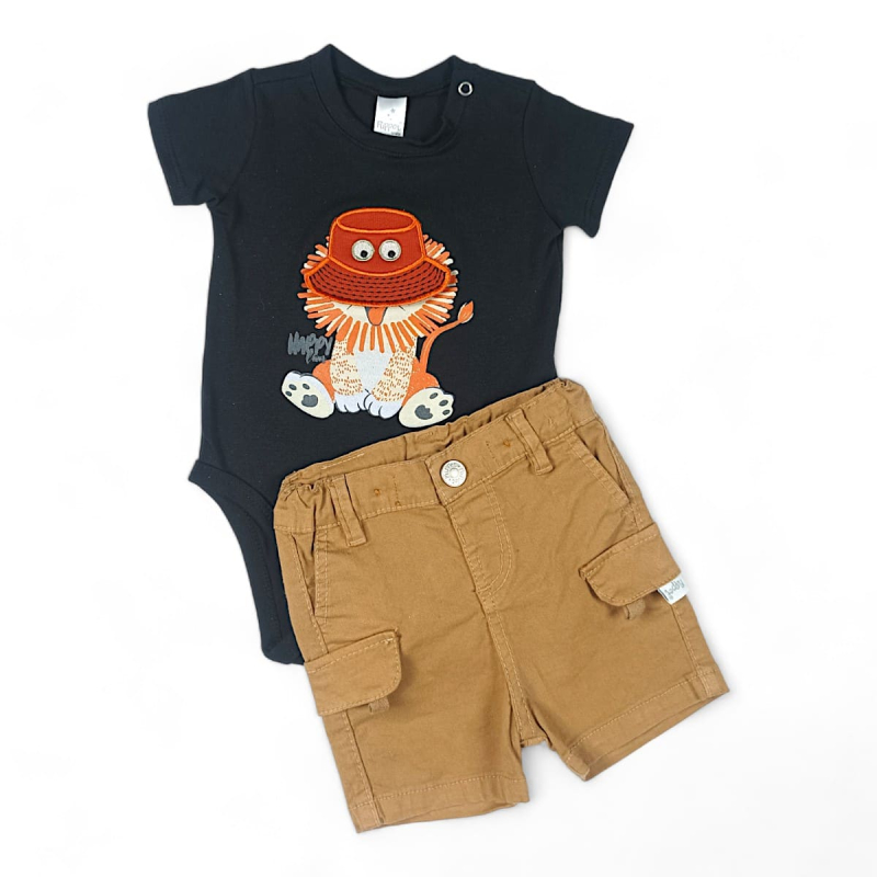 Conjunto Mameluco Bermuda...