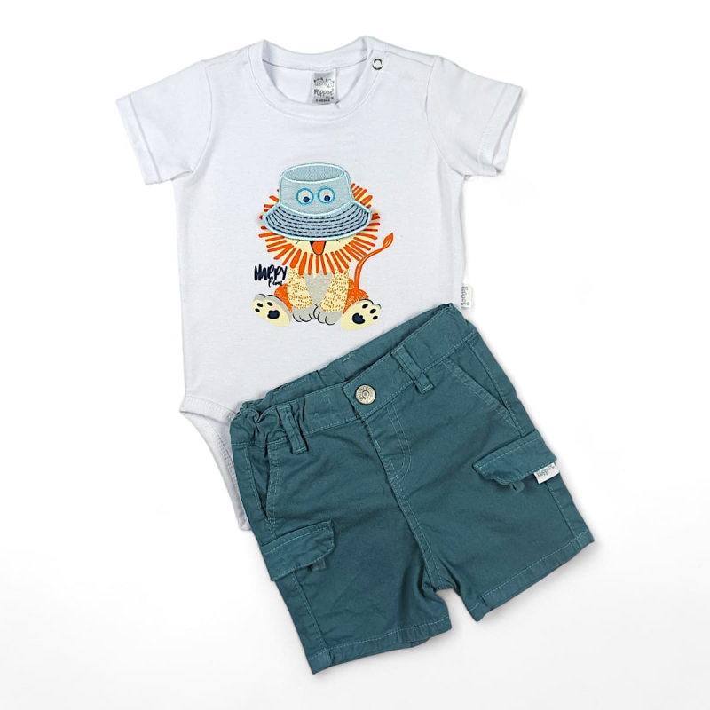 Conjunto Mameluco Bermuda...