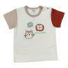 Conjunto Camiseta Pantaloneta Bebé Safari Friends Niño