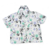 Conjunto 3 Piezas Camiseta Chaleco Pantaloneta Tela Estampado