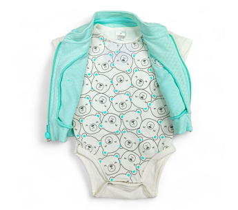 Conjunto Primero Muda Chaqueta Ositos