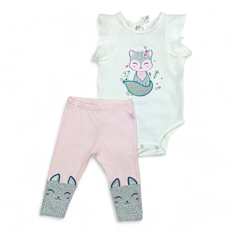 Conjunto Mameluco Zorrita -...