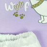 Conjunto Perrito Salchicha Short Puntos
