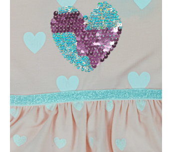 Vestido fondeo Corazones