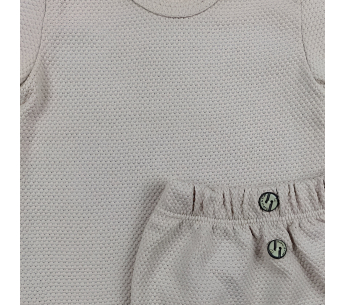 Set x2 Conjuntos Camiseta Pantaloneta Bebé Niño