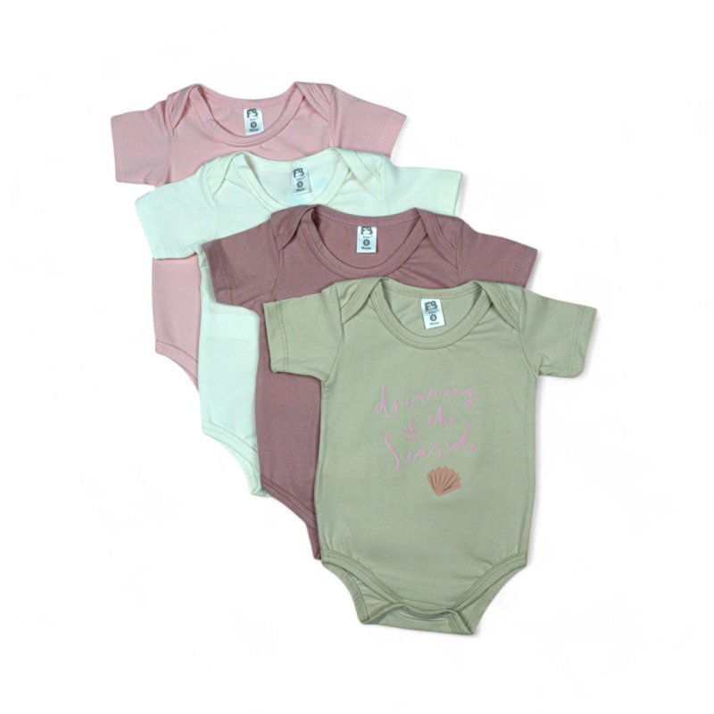 Set x 4 Mameluco Niña...