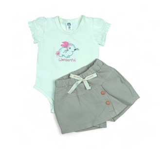 Conjunto Falda Short Body Conejo