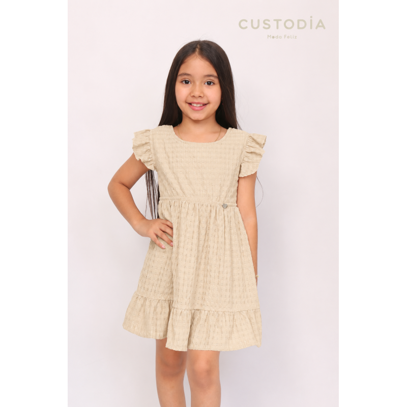 Vestido Amare Texturizado -...
