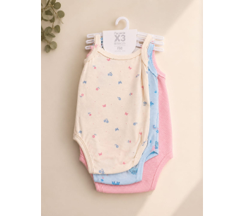 Set x 3 bodies tiritas crocheta