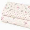 Pack de 3 Camisetas para Bebé Niña Manga Corta Estampadas