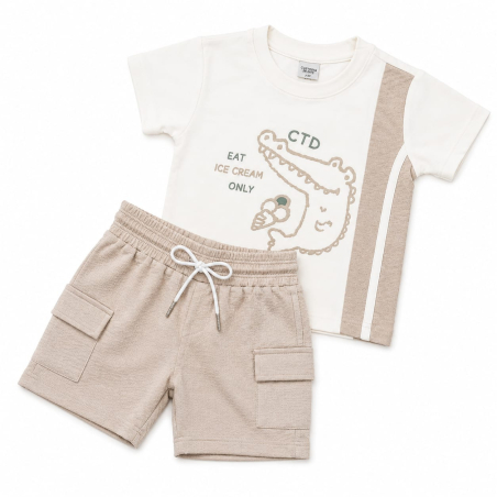 Conjunto Niño Bermuda Deportivo