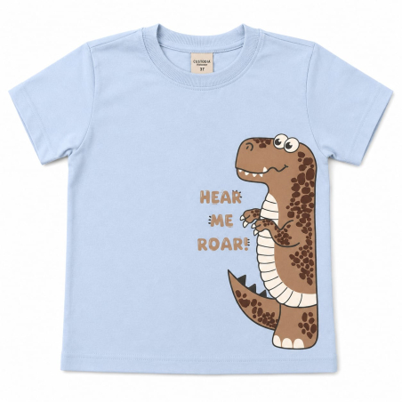 Camiseta Dinosaurio Costado