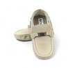 Zapatos Mocasin Beige Para Niño