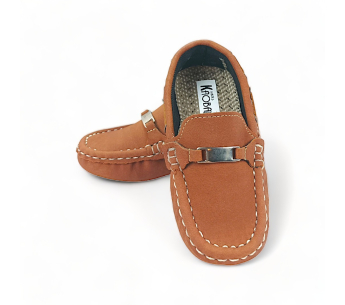 Zapatos Mocasin Café para Niño