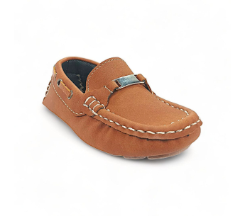 Zapatos Mocasin Café para Niño