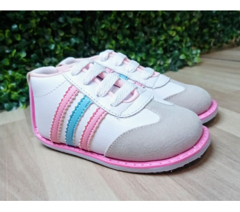 Zapato Tenis No Tuerce Deportivo Rosa