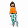 Conjunto Blusa Pantalón Tela Estampado Ema Niña