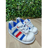 Zapatos No Tuerce Tenis Rojo Azul