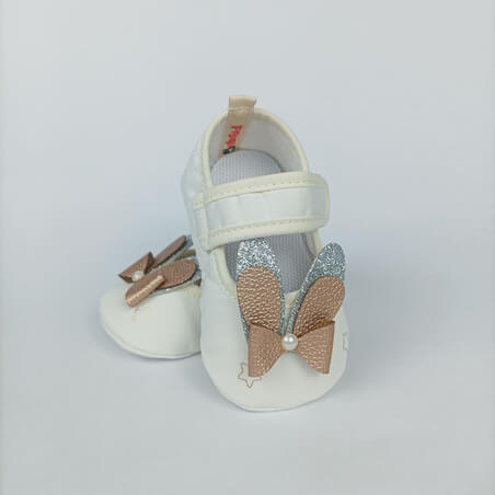 Zapatos Bebé Velcro Mariposa