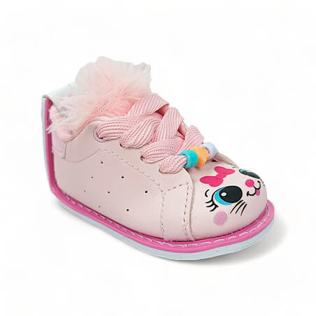 Zapatos Tenis No Tuerce Peluche Gato