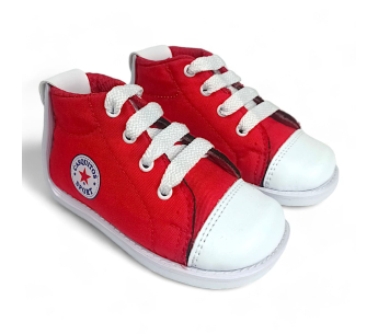 Zapatos Tenis No Tuerce Deportivo Rojo